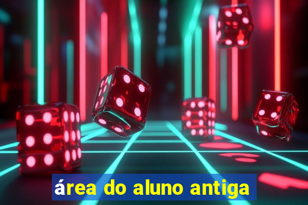 área do aluno antiga